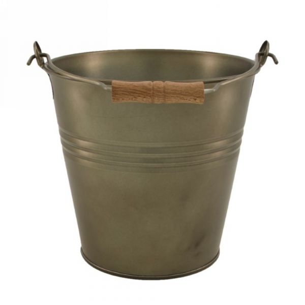 Planter metal with handle