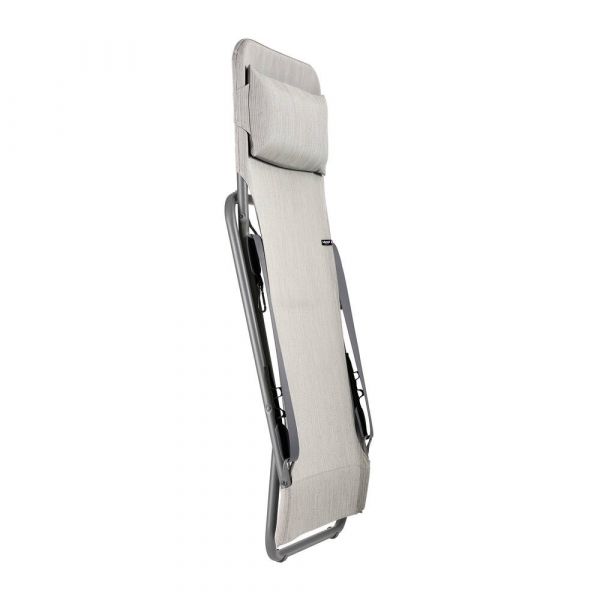 Sedia a sdraio pieghevole transabed duo gray galet