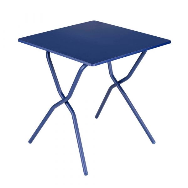 Set tavolo balcony 70x70 cm + 2 sedie indigo