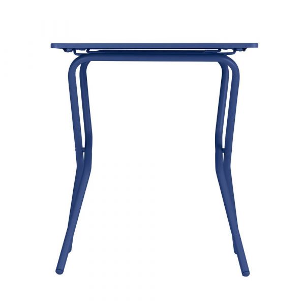 Set tavolo balcony 70x70 cm + 2 sedie indigo