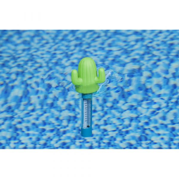 Termometro galleggiante a forma di cactus