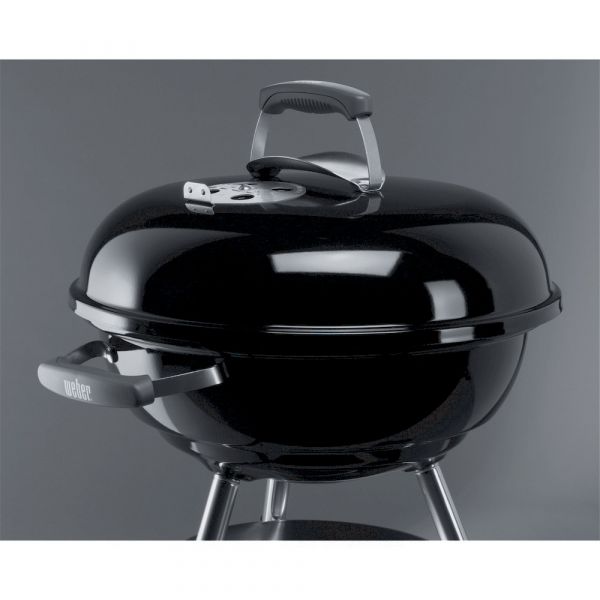 Barbecue a carbonella compact kettle black