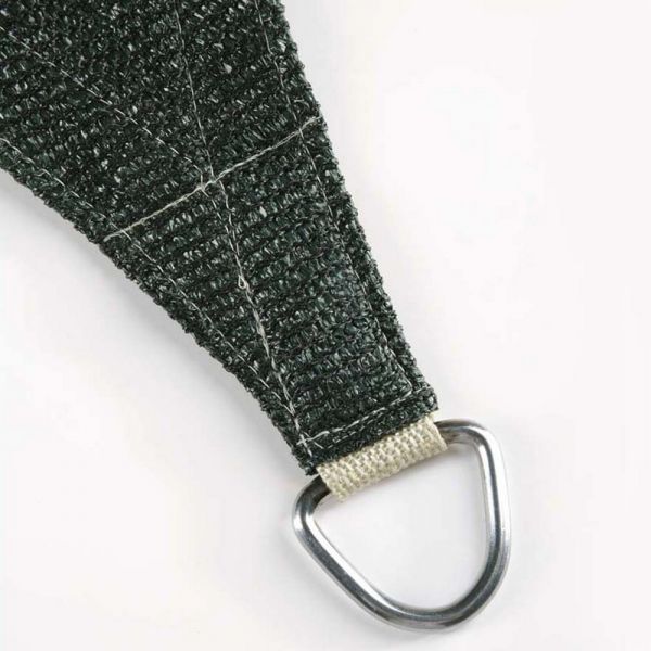Kit telo ombreggiante triangolare verde