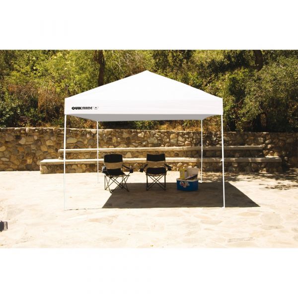 Gazebo sport pieghevole bianco