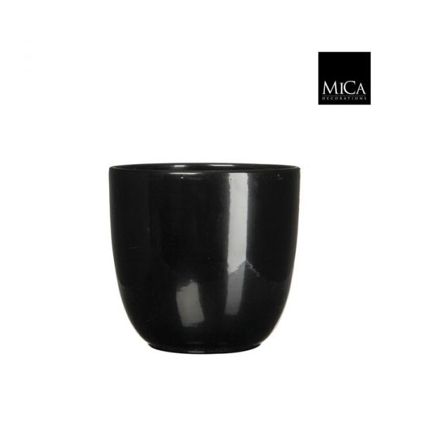 Vaso Tusca in ceramica nero ⌀ 25