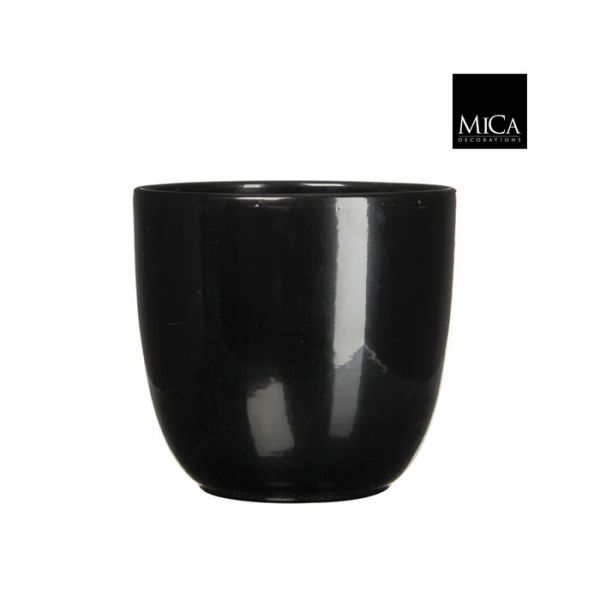 Vaso Tusca in ceramica nero ⌀ 31