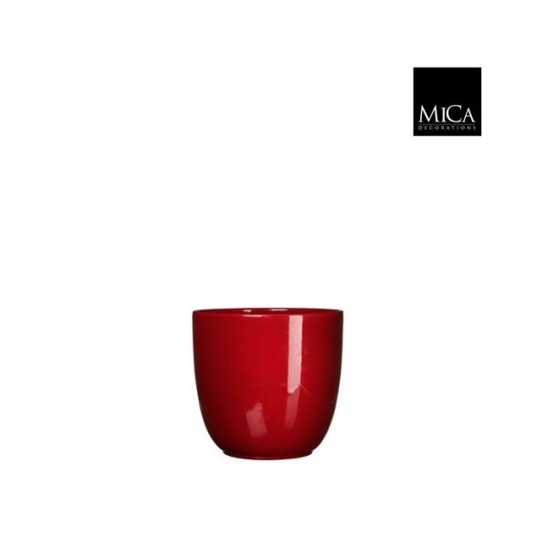 Vaso Tusca in ceramica rosso  ⌀ 13