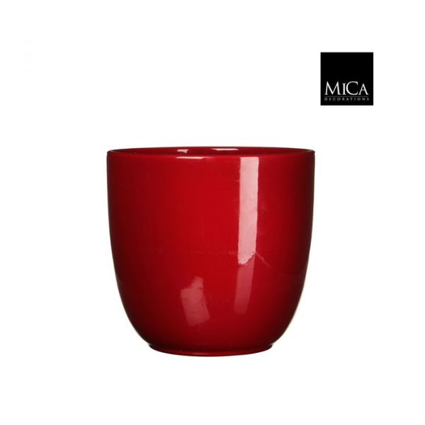 Vaso Tusca in ceramica rosso  ⌀ 28
