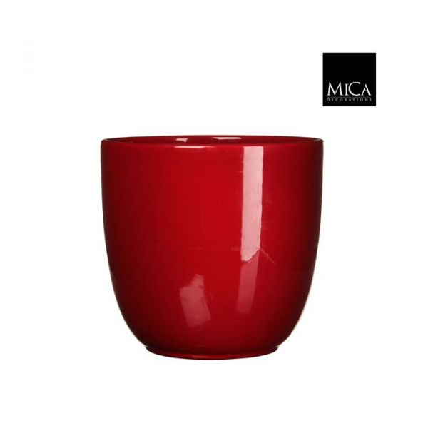 Vaso Tusca in ceramica rosso  ⌀ 31