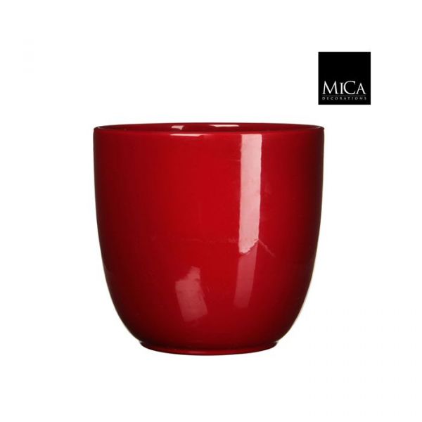 Vaso Tusca in ceramica rosso  ⌀ 35