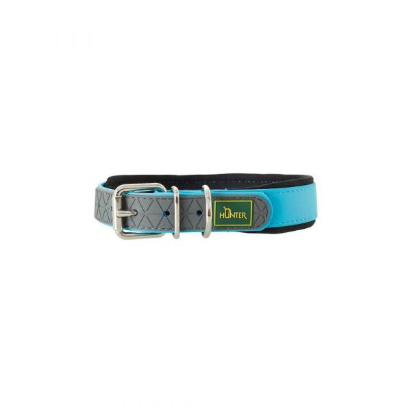 Collare cani hunter 45 cm turquoise