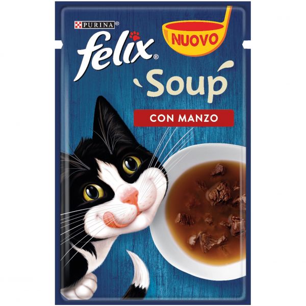 Felix soup manzo da 48g