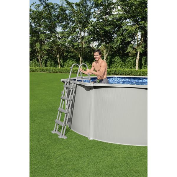Scaletta di sicurezza per piscina fuori terra da 122 cm