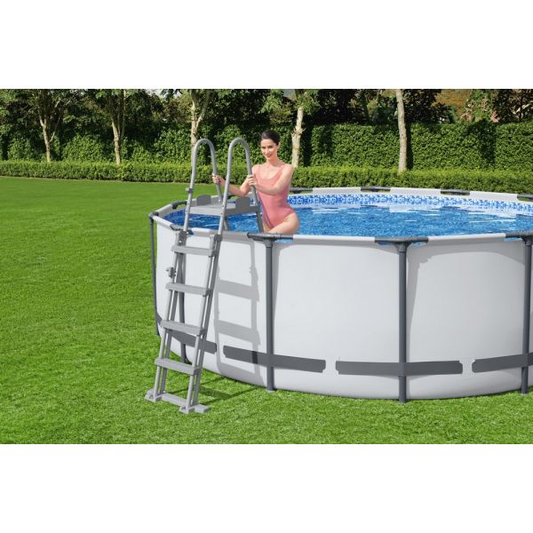 Scaletta di sicurezza per piscina fuori terra da 132 cm