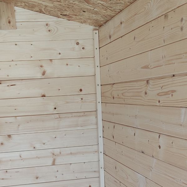 Casetta Hobby 198x248x215 con porta doppia finestrata