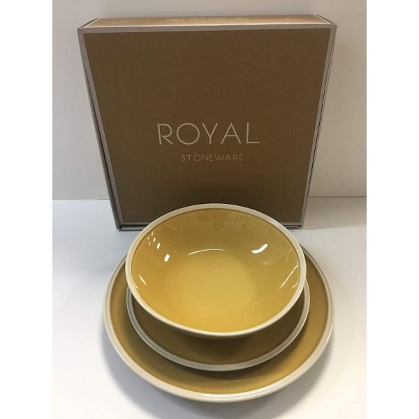 Plate Royal Stone yellow | Livellara