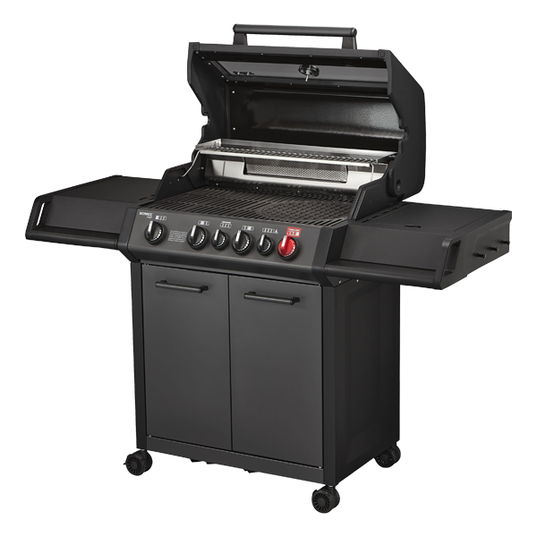 Barbecue a gas Monroe pro 4 SIK Turbo SHADOW