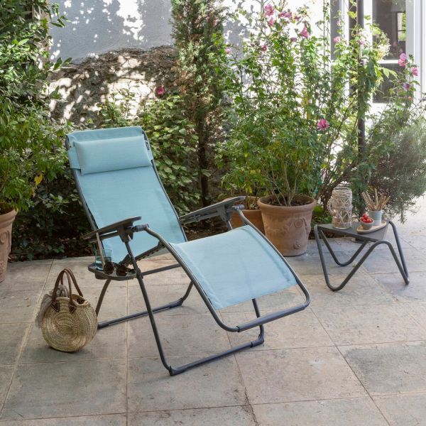 Poltrona Relax gravità zero duo mistral blue