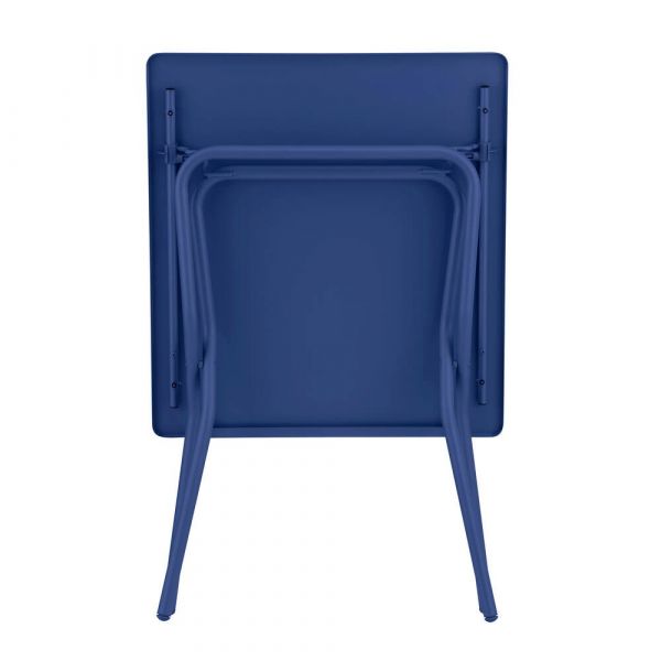 Set tavolo balcony 70x70 cm + 2 sedie indigo