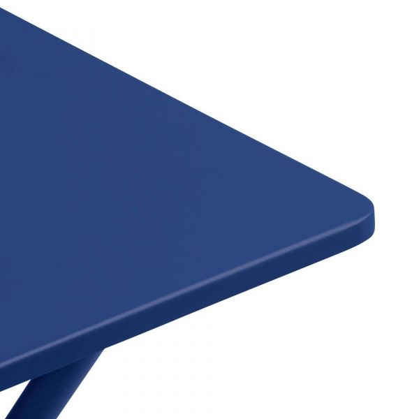 Set tavolo balcony 70x70 cm + 2 sedie indigo