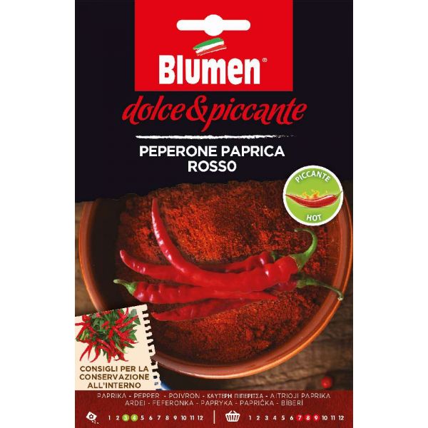 Peperoncino Paprica Rosso Blumen