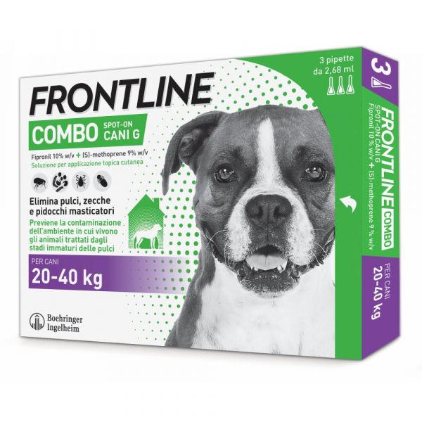 Frontline combo per cani 20-40kg