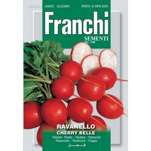 Ravanello-cherry-belle-Doppia-Busta-Franchi-Sementi