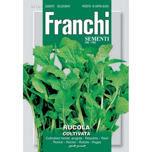 Rucola-coltivata-f.larga-Doppia-Busta-Franchi-Sementi