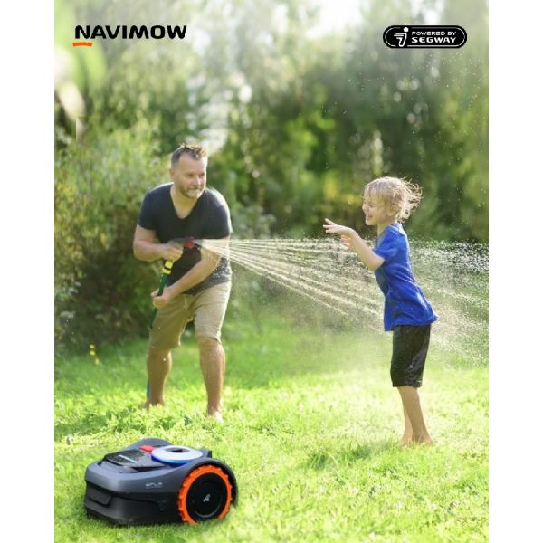 Robot navimow i108E + modulo 4g incluso| GPS e senza filo perimetrale fino a 800 mq