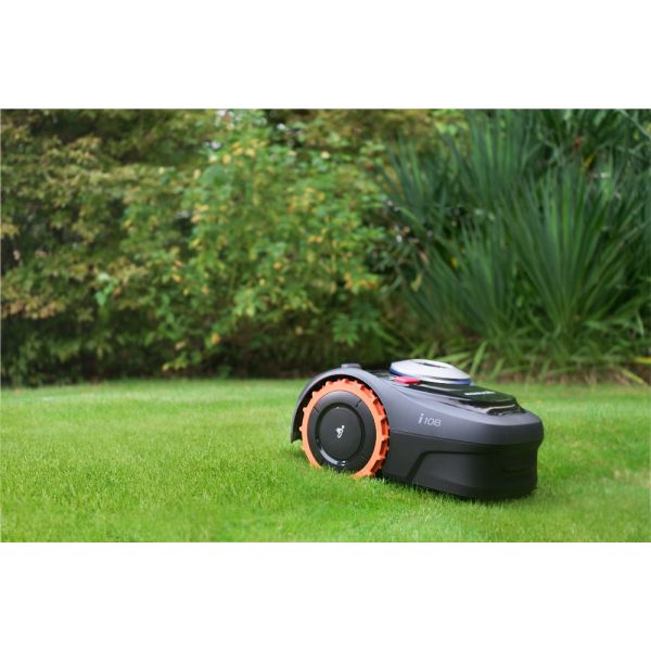 Robot navimow i108E + modulo 4g incluso| GPS e senza filo perimetrale fino a 800 mq
