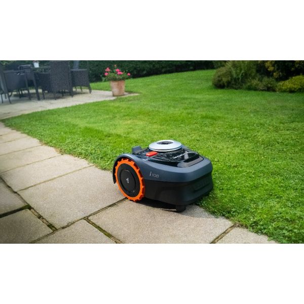 Robot navimow i108E + modulo 4g incluso| GPS e senza filo perimetrale fino a 800 mq