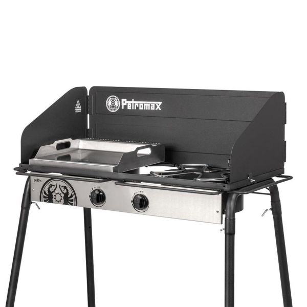 Plancha piastra grill fornello a gas