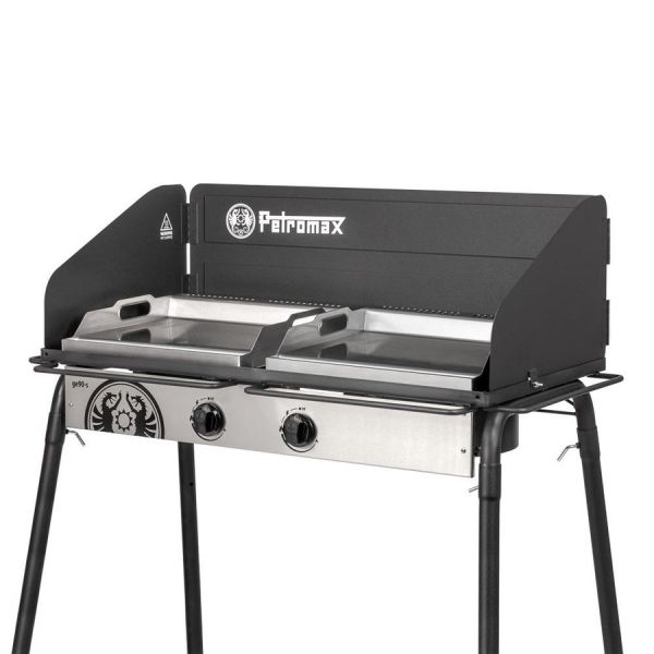 Plancha piastra grill fornello a gas