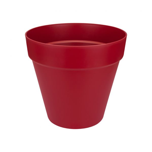 Loft Round 30 Cranberry Red vaso