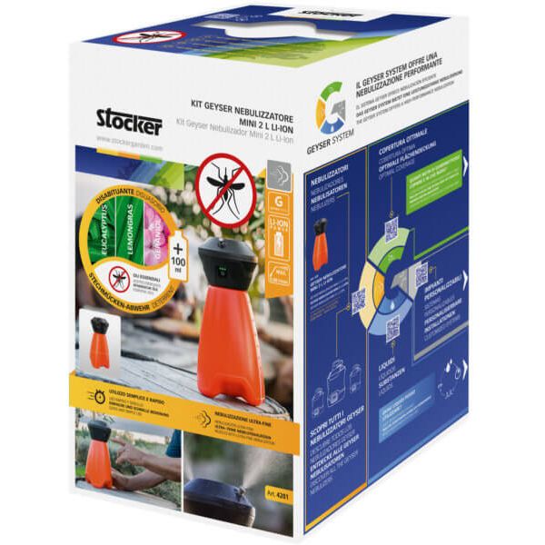 Kit Geyser Nebulizzatore Mini 2 Litri con Florifens 4201