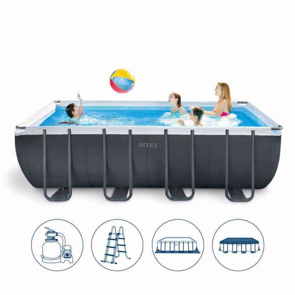 Piscina Intex ULTRA XTR Frame 549x274x132 cm Nera