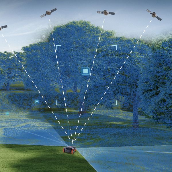 Robot navimow X315E | GPS e senza filo perimetrale