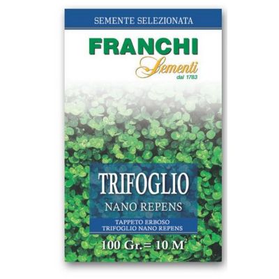 Semi per prato trifoglio repens nano 100 g