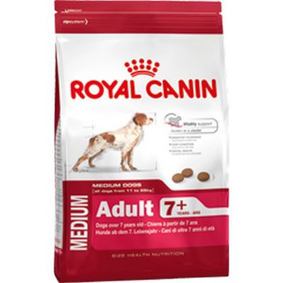 Royal canin medium adult +7 secco cane kg. 15