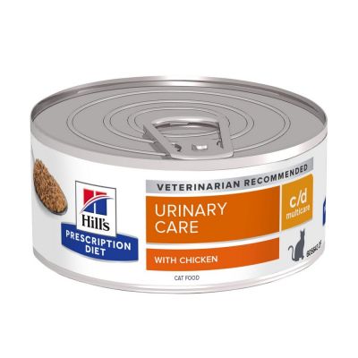 Hill's prescription diet c/d pezzetti con pollo unido gatto gr. 156