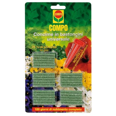 Fertilizzante compo in bastoncini universale 30 pz