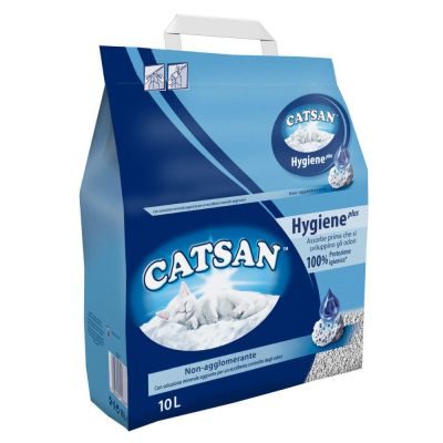 Lettiera igienica per gatti catsan lt. 10