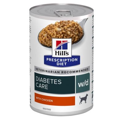 Hill's prescription diet w/d umido cane gr. 370