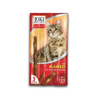 Snack per gatto joki plus gatto "manzo" pz. 3