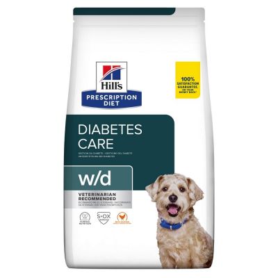 Hill's prescription diet w/d secco cane kg. 4