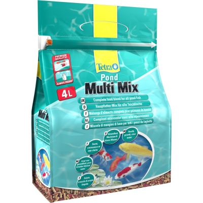 Mangime per pesci tetra pond multi mix lt. 4