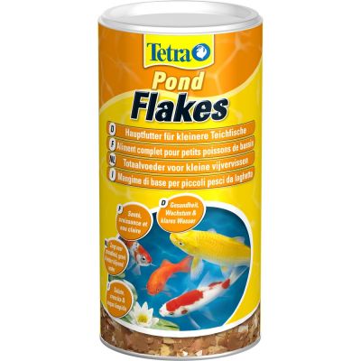 Mangime per pesci tetra pond flakes lt. 1