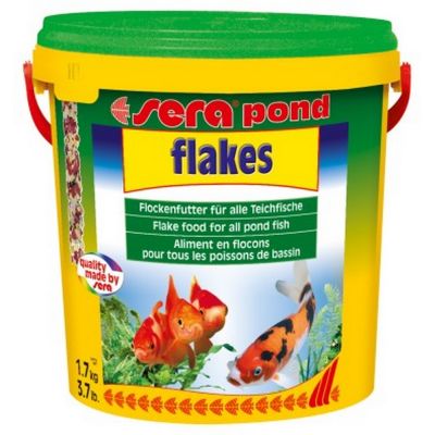 Mangime per pesci flakes sera pond lt. 10