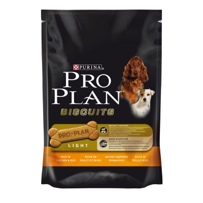 Pro plan biscotti light con pollo e riso gr. 400