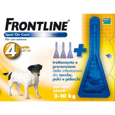Frontline spot on per cani 1-10kg